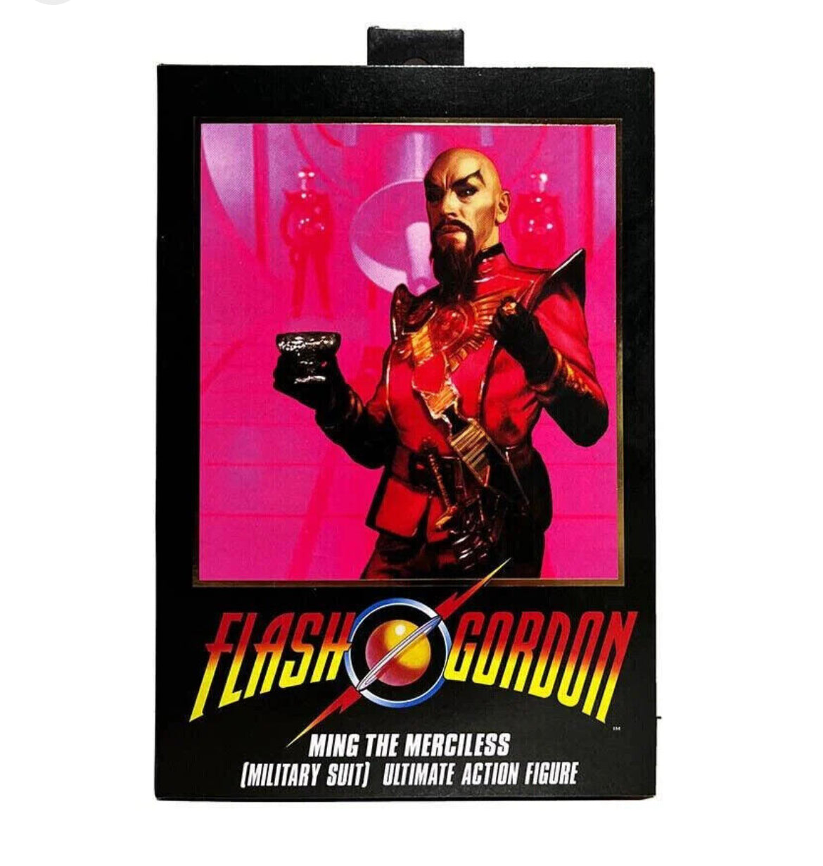 Figurine NECA - Flash Gordon (1980) Ultimate Ming (Red Military Outfit)