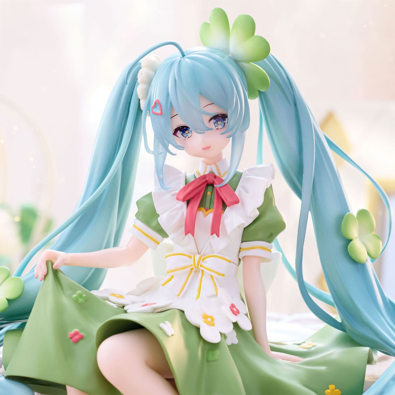 Figurine Hatsune Miku Flower Fairy Clover Noodle Stopper