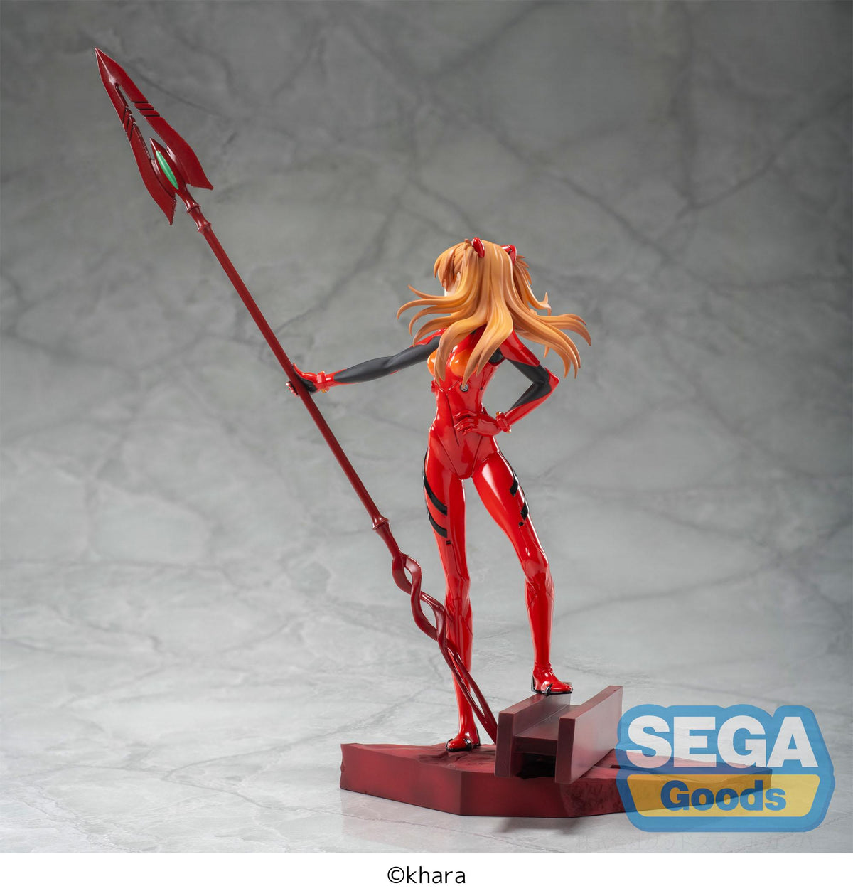 Figurine Evangelion - Asuka X Spear of Cassius Luminasta