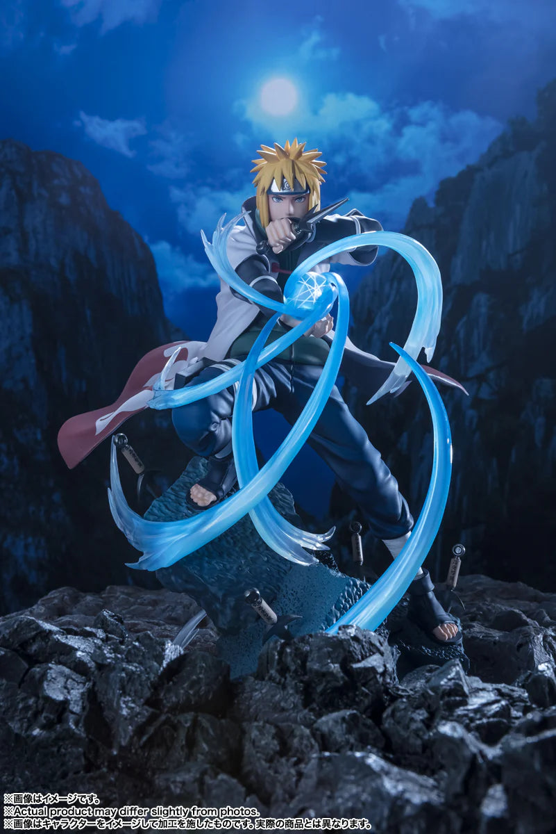 Figurine Naruto - Minato Kamikaze Rasengan Figuarts Zero Extra Battle