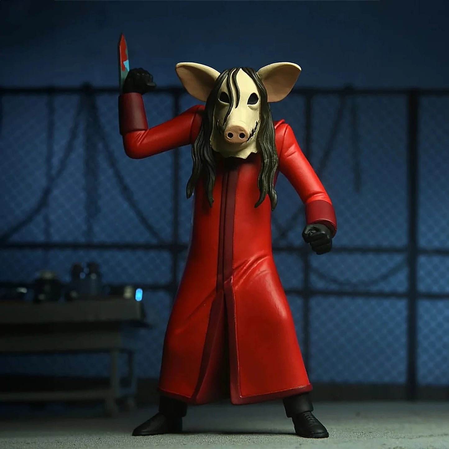 Figurine NECA - Saw Jigsaw Killer Red Robe Toony Terrors
