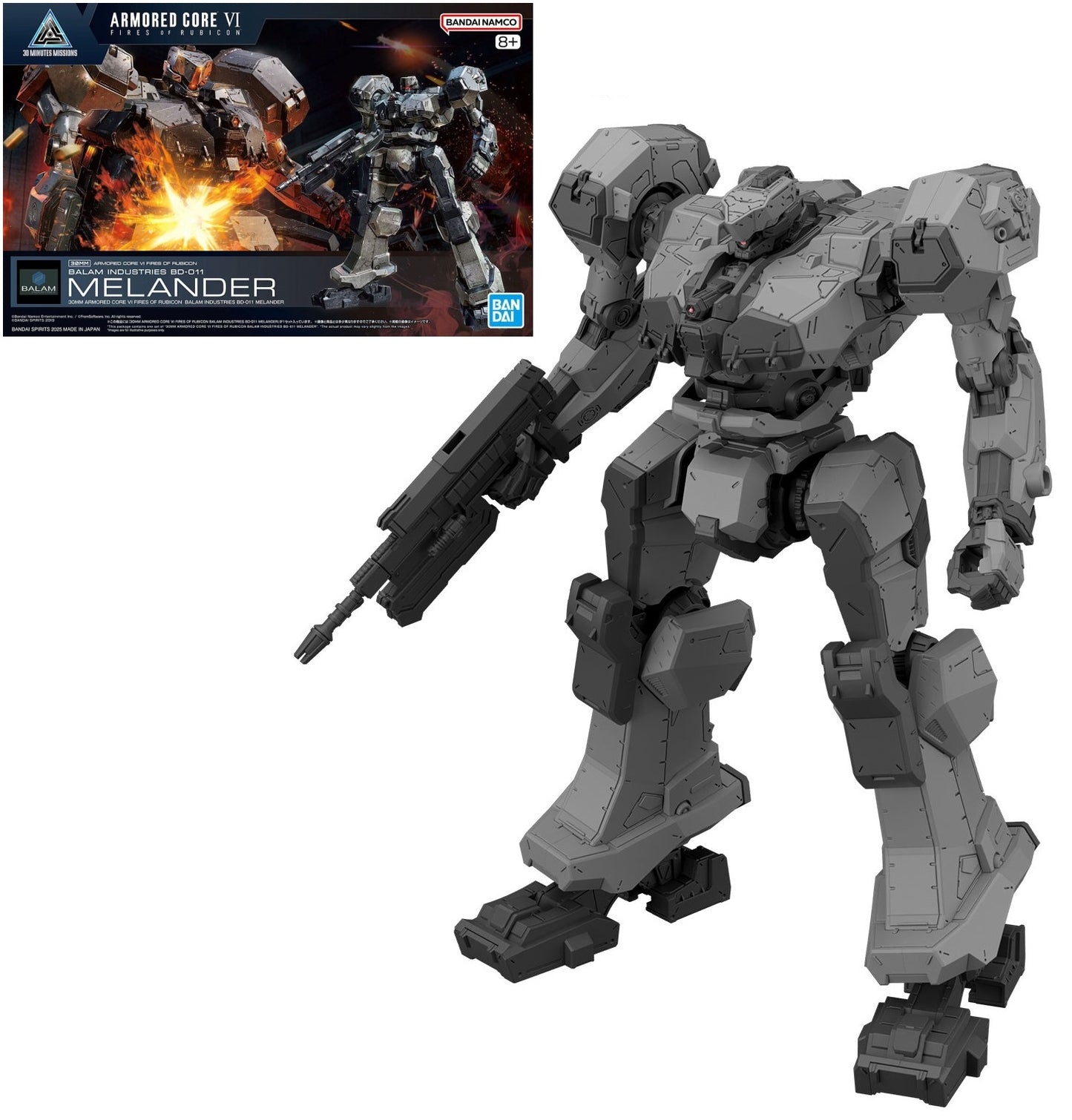 Maquette - Armored Core VI Balam Industries BD-011 Melander Model Kit