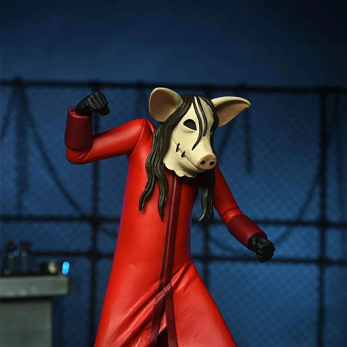 Figurine NECA - Saw Jigsaw Killer Red Robe Toony Terrors