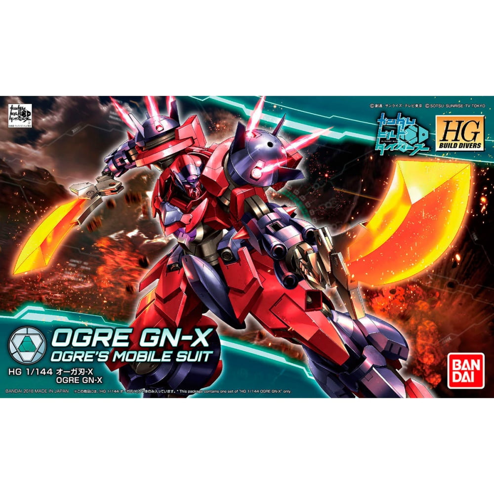 Gundam - Build Divers Ogre GN-X Ogre's Mobile Suit 1/144 [HG]
