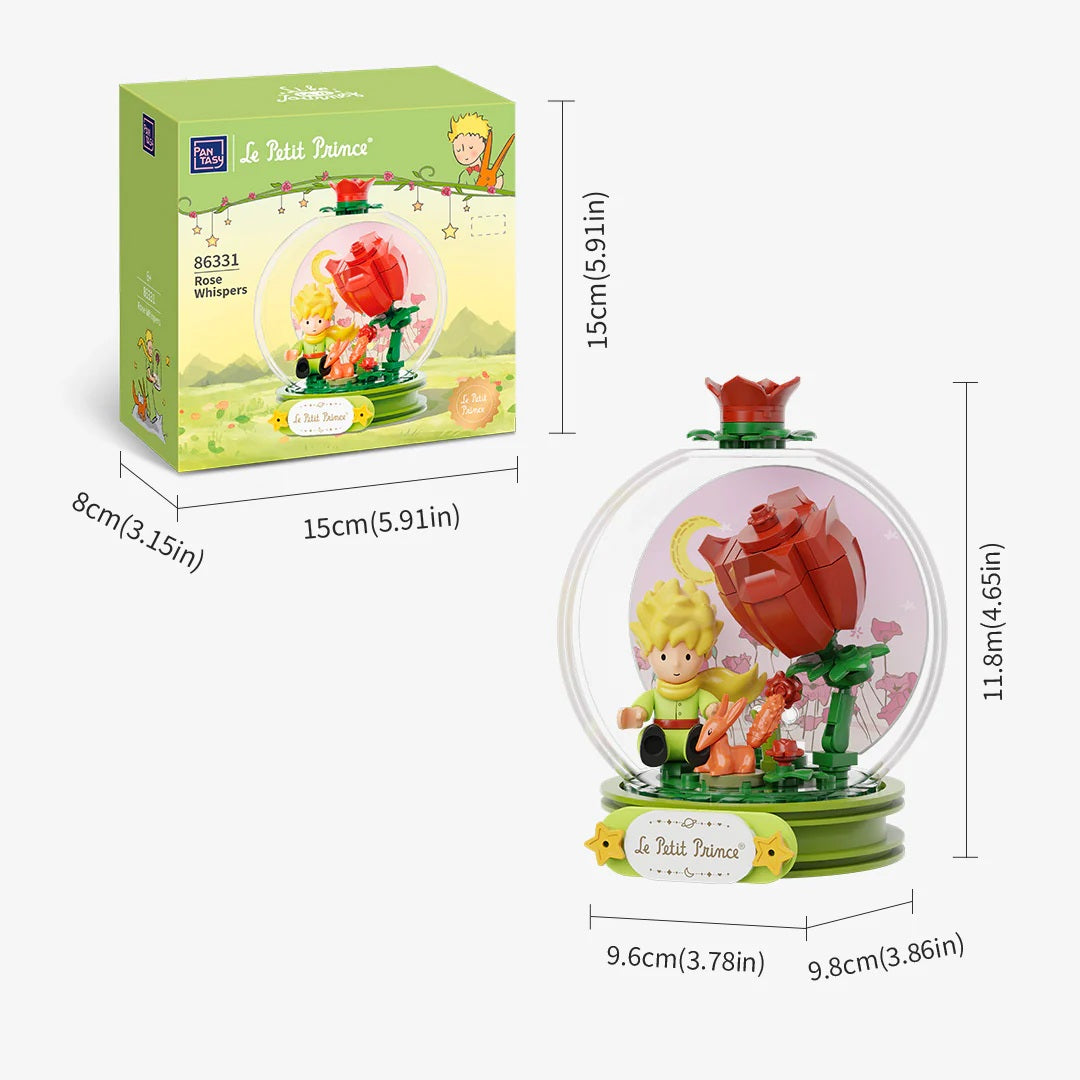 Le Petit Prince - Murmures de Rose Bloc de Construction