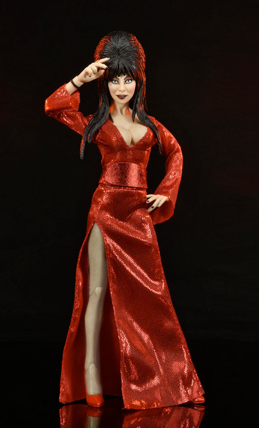 Figurine NECA - Elvira Mistress of the Dark Clothed Red, Fright and Boo