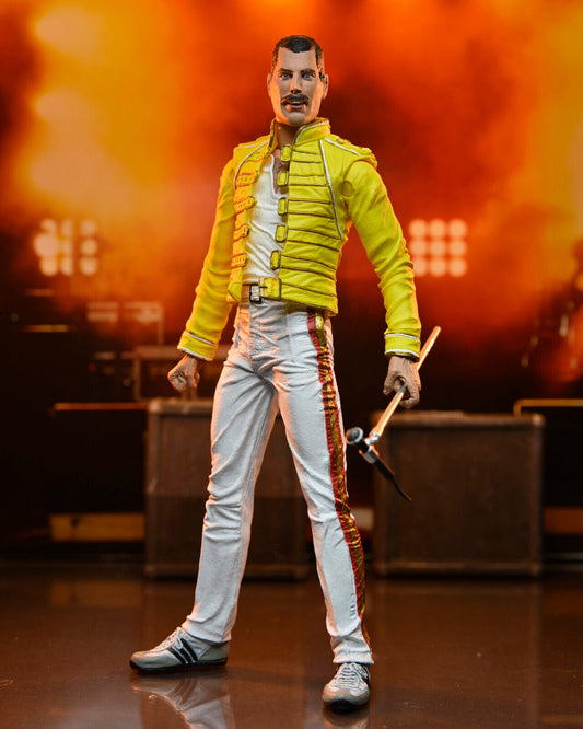 Figurine NECA - Freddie Mercury Yellow Jacket