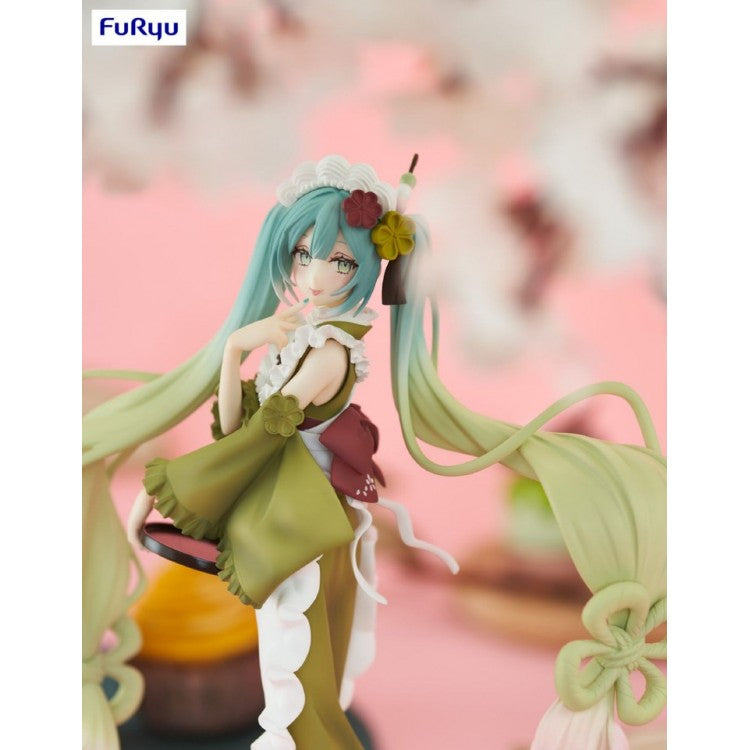 Figurine Hatsune Miku Matcha Green Tea Parfait Another Color Ver. Sweet Sweets Series