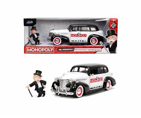 Monopoly - Mr. Monopoly & 1939 Chevrolet Master Deluxe