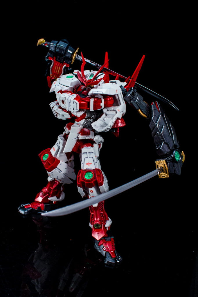 Gundam - Build Fighters Sengoku Astray Gundam Build Fighter Nils Nielsen Custom Made Mobile Suit 1/100 [MG]