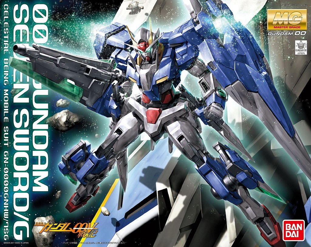 Gundam - Gundam 00 Seven Sword/G Celestial Being Mobile Suit 1/100 [MG]