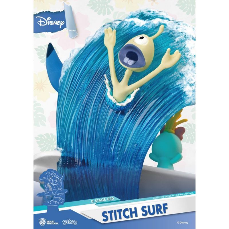 Figurine Disney - Stitch Surf Summer Series D-Stage