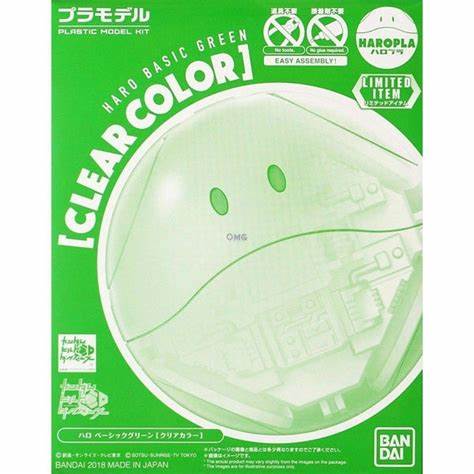 Gundam - Haropla Basic Green (Clear Color) [SD]