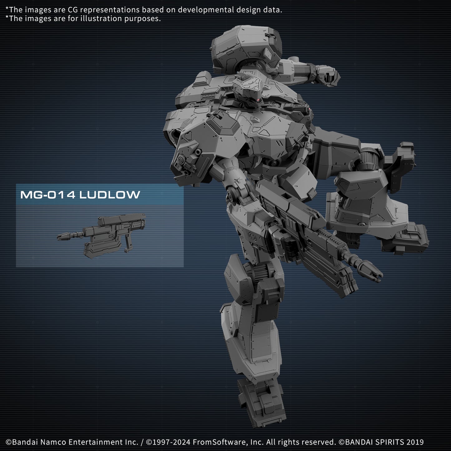Maquette - Armored Core VI Balam Industries BD-011 Melander Model Kit