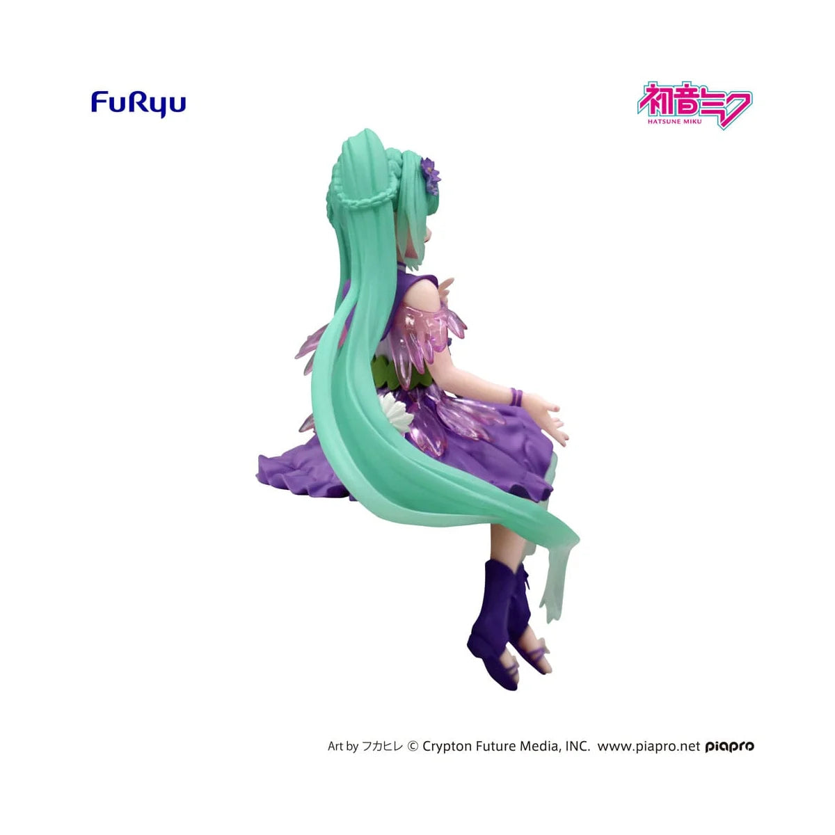 Figurine Hatsune Miku Flower Fairy Cosmos Purple Noodle Stopper