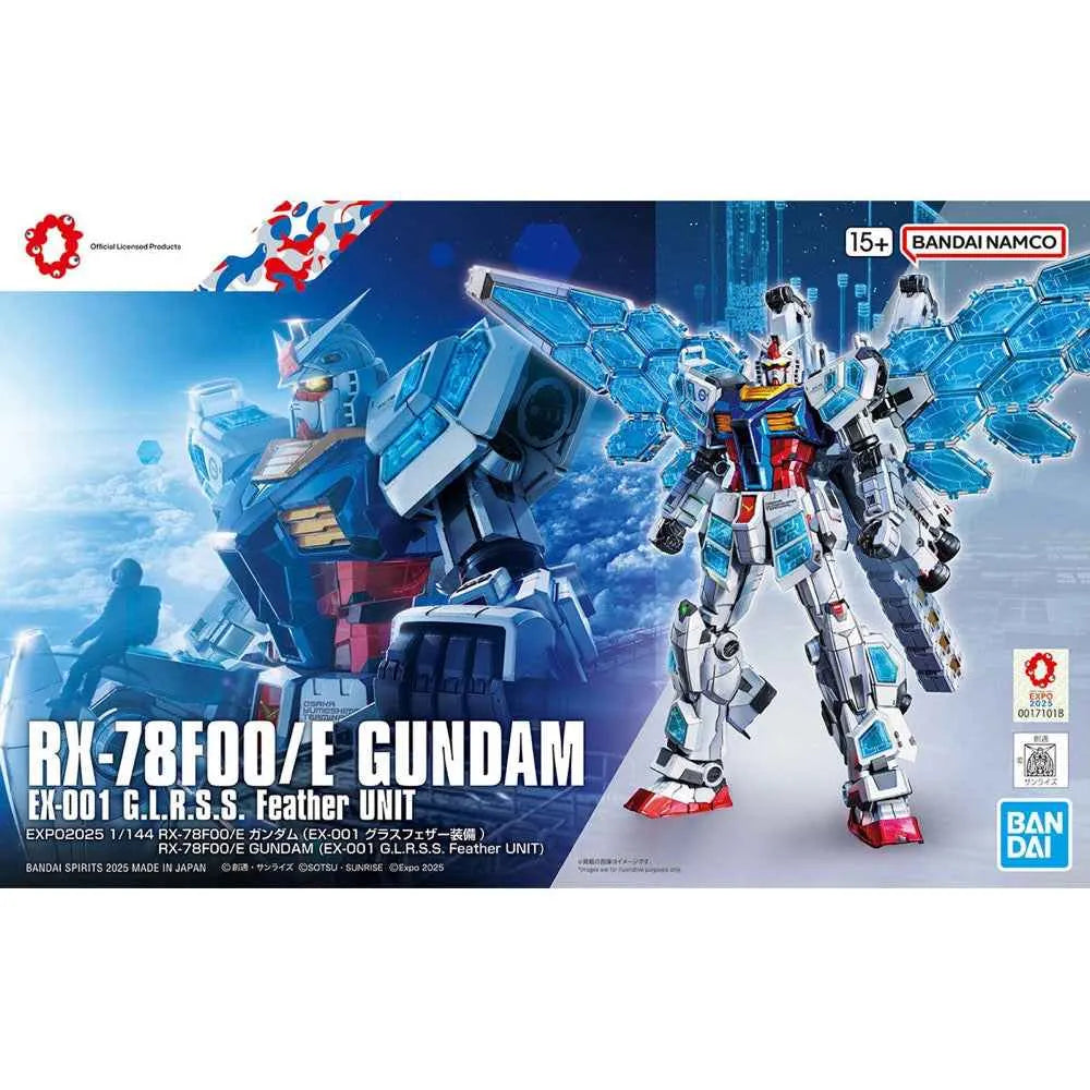 Gundam - RX-78F00/E Gundam (EX-001 G.L.R.S.S. Feather Unit) 1/144 [HG]