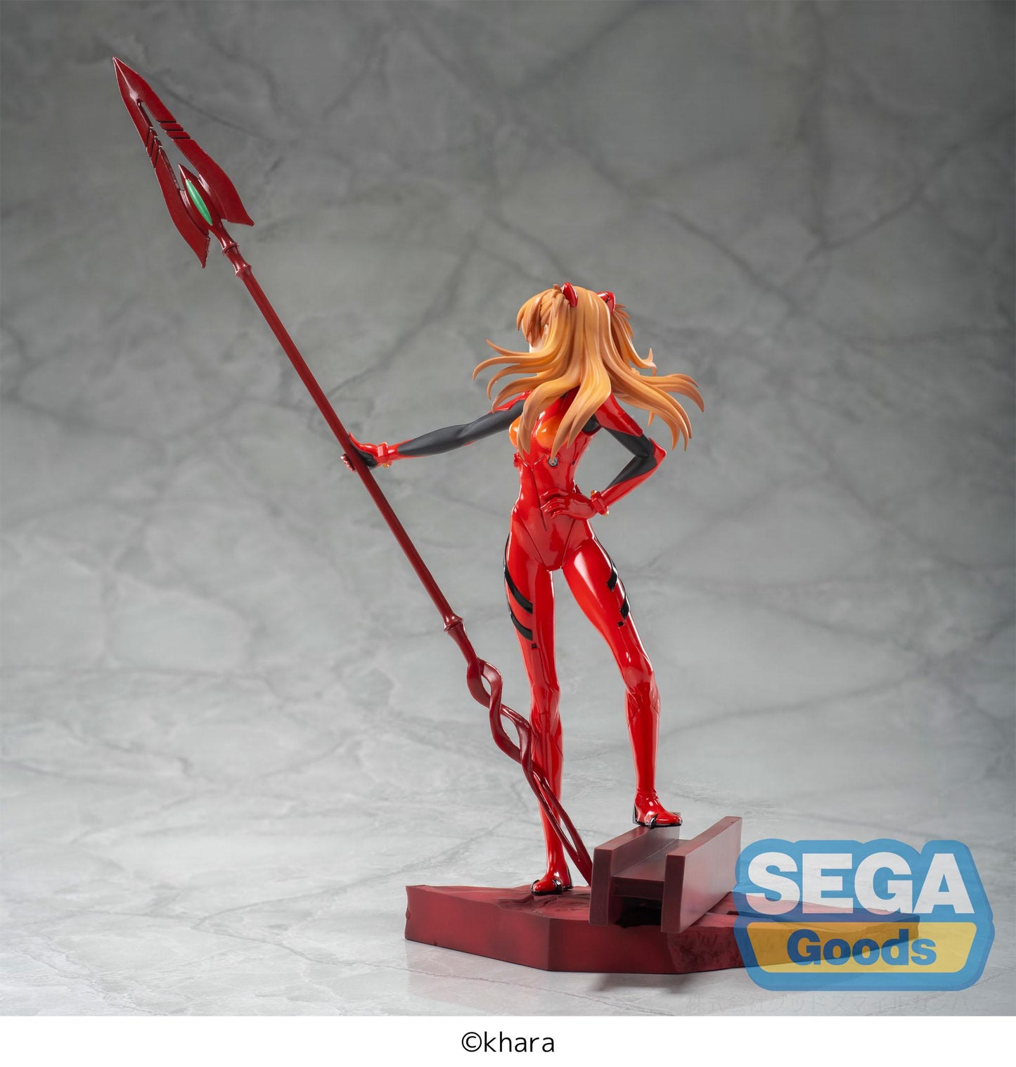 Figurine Evangelion - Asuka X Spear of Cassius Luminasta