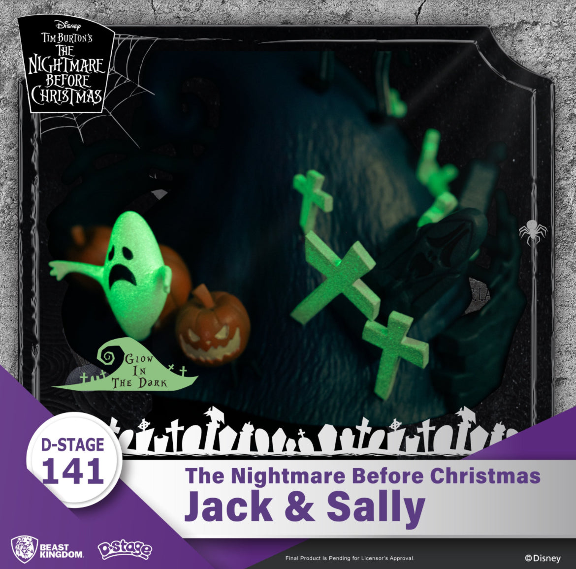 Figurine Disney - L’étrange Noël de Mr. Jack Jack & Sally D-Stage