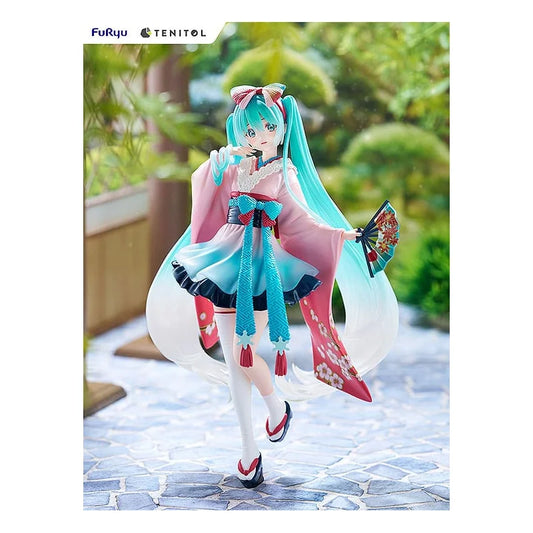 Figurine Hatsune Miku Tenitol Neo Tokyo Kimono