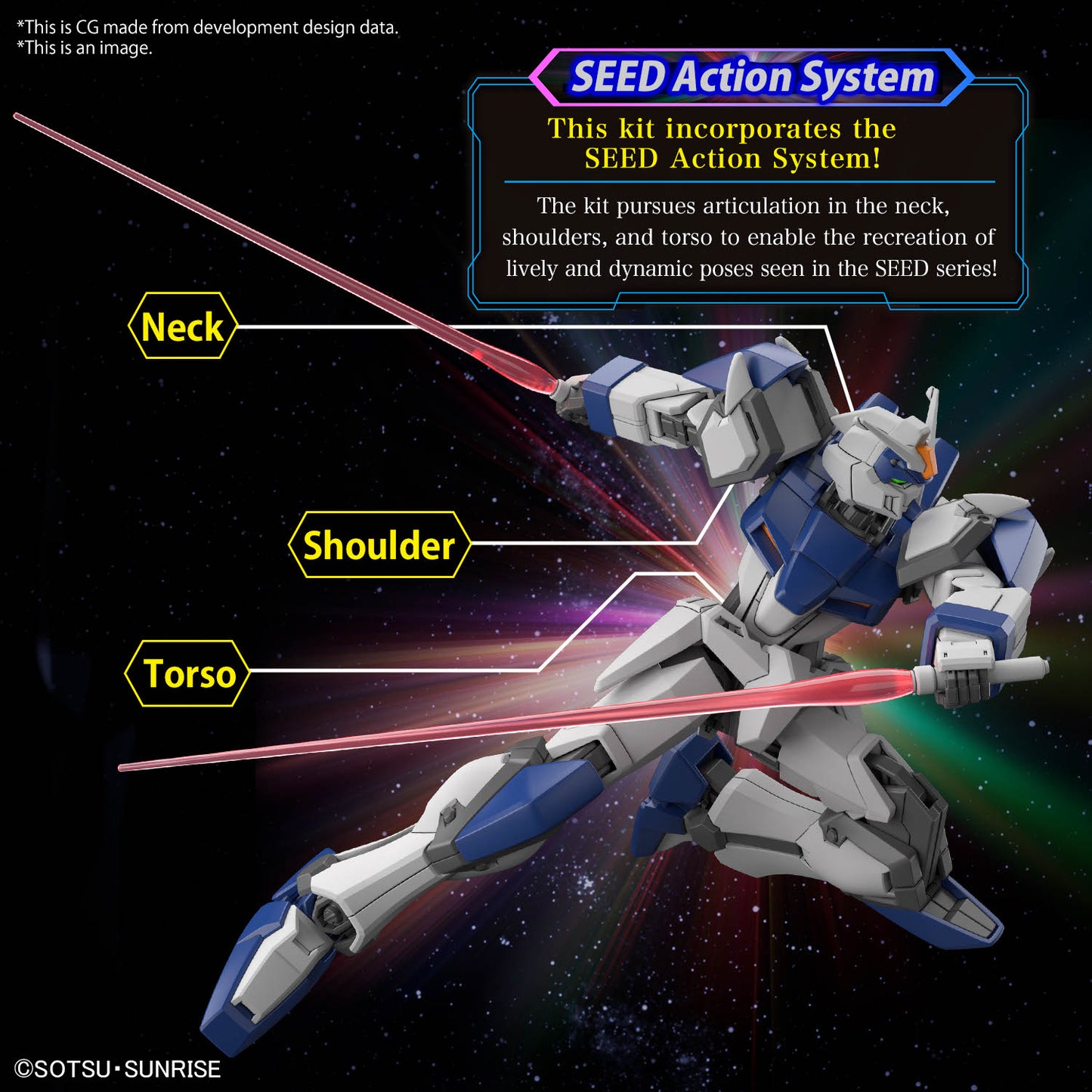 Gundam - Cosmic Era Duel Blitz Gundam 1/144 [HG]