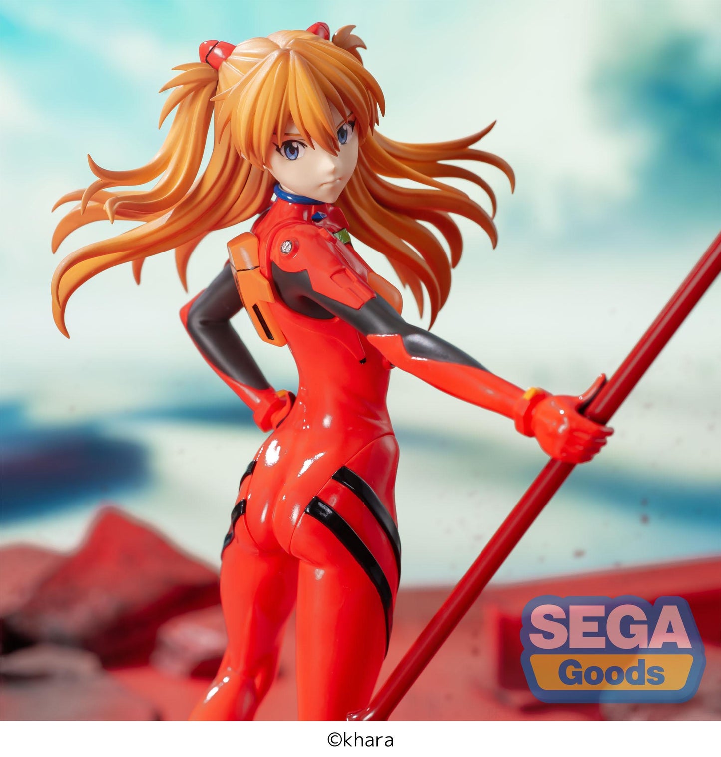 Figurine Evangelion - Asuka X Spear of Cassius Luminasta