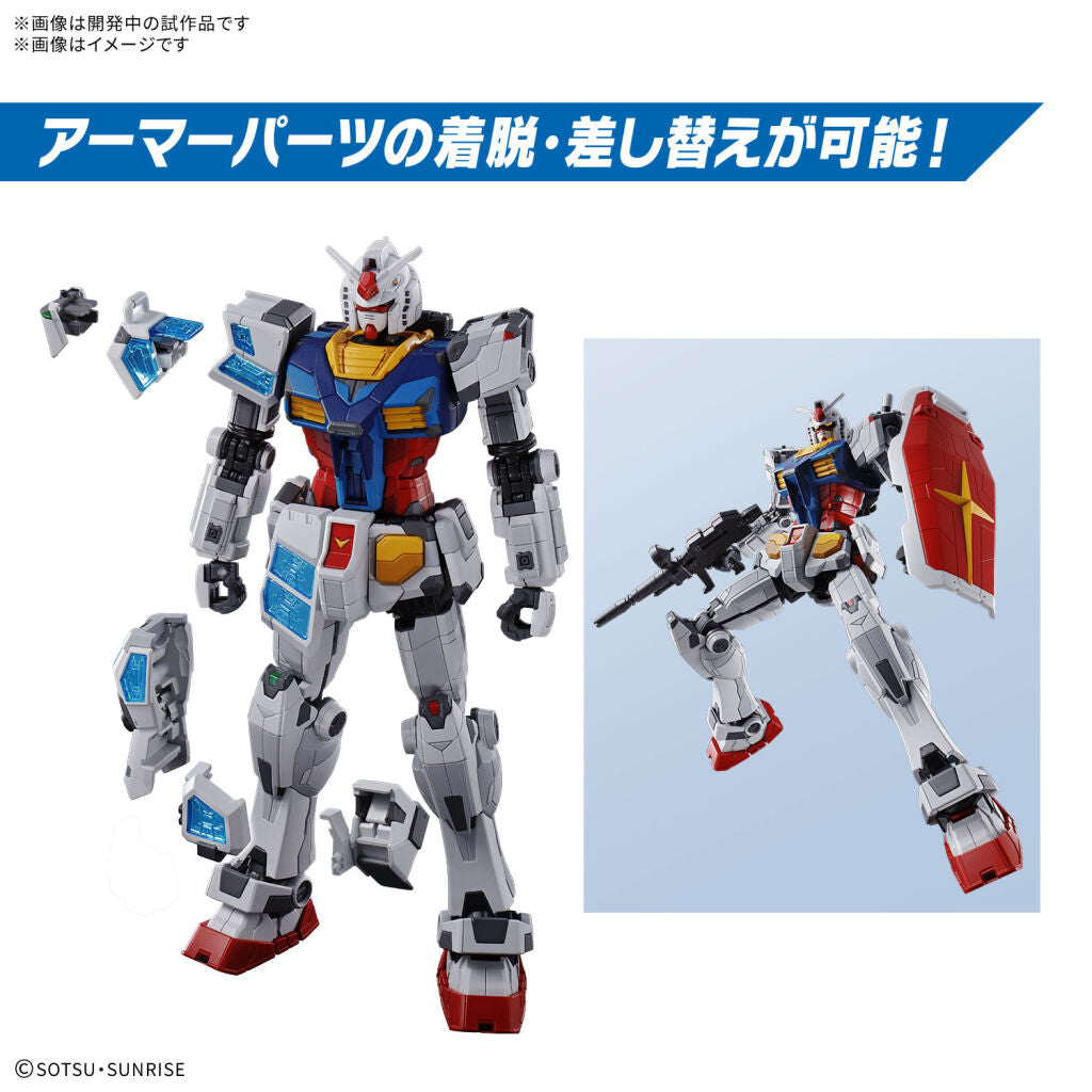 Gundam - RX-78F00/E Gundam (EX-001 G.L.R.S.S. Feather Unit) 1/144 [HG]