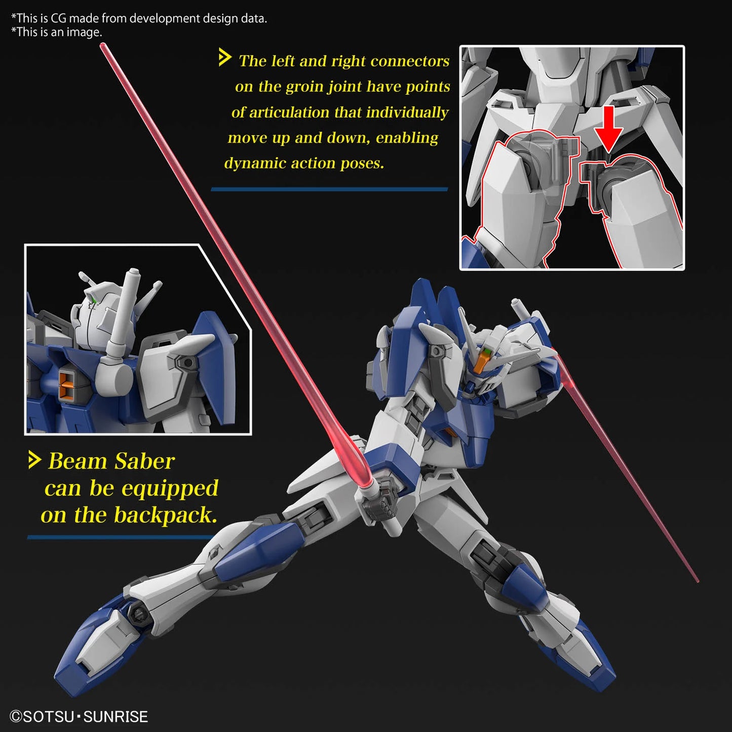Gundam - Cosmic Era Duel Blitz Gundam 1/144 [HG]