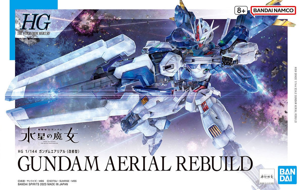 Gundam - The Witch From Mercury Aerial Rebuild 1/144 [HG]