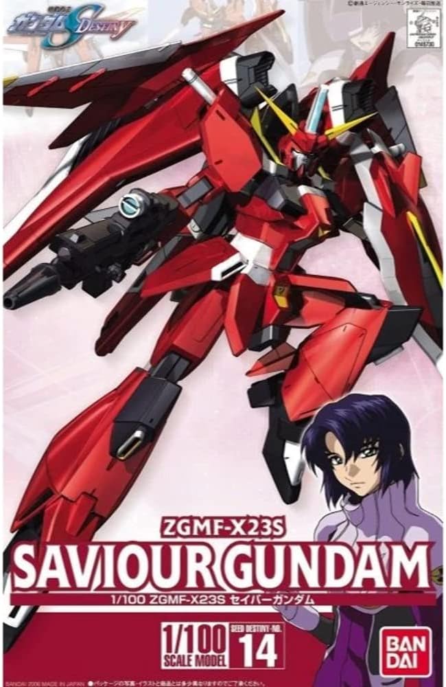 Gundam - Gundam Seed Destiny Saviour Gundam 1/100 [NG]