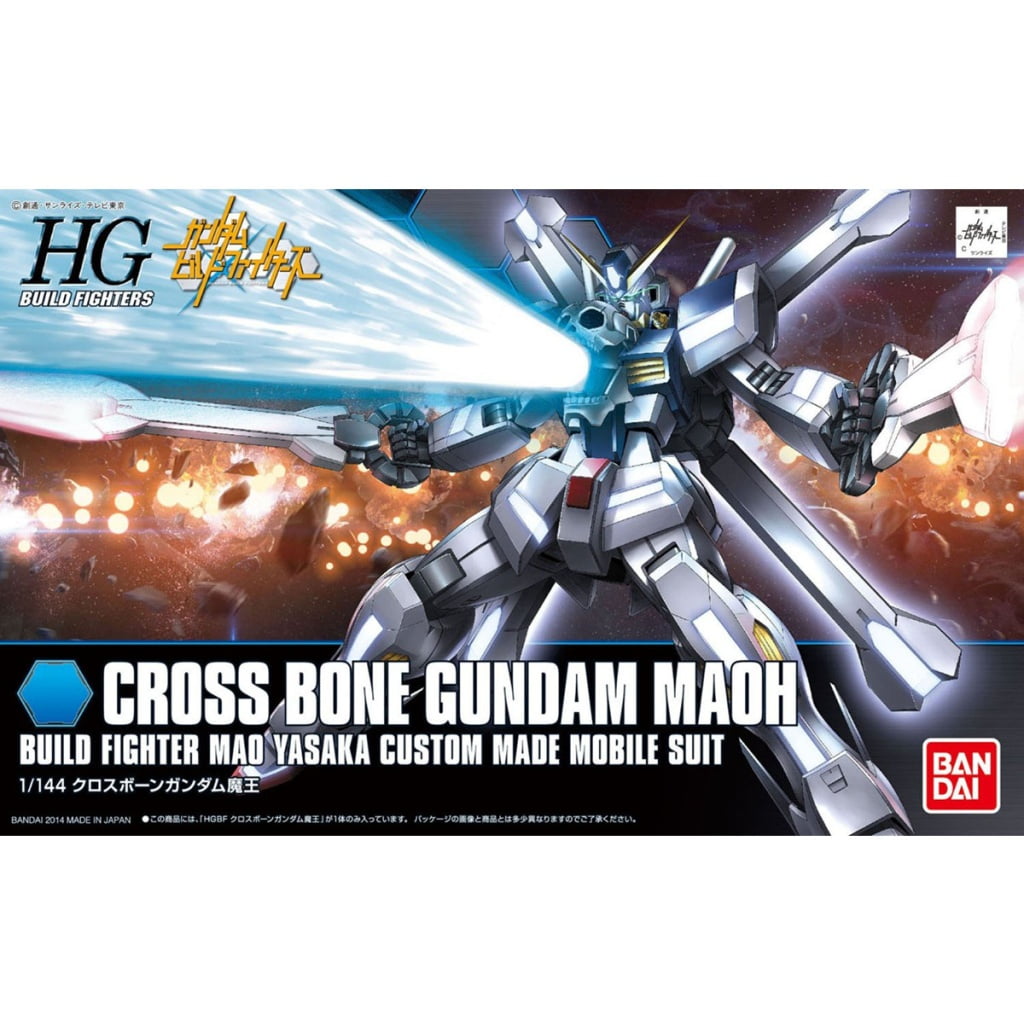 Gundam - Build Fighters Cross Bone Gundam Maoh 1/144 [HG]