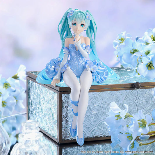 Figurine Hatsune Miku Nemophila Pail Blue Color Ver. Noodle Stopper