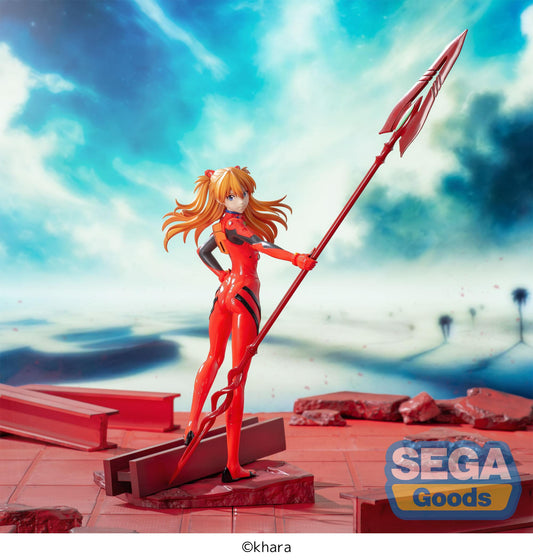 Figurine Evangelion - Asuka X Spear of Cassius Luminasta