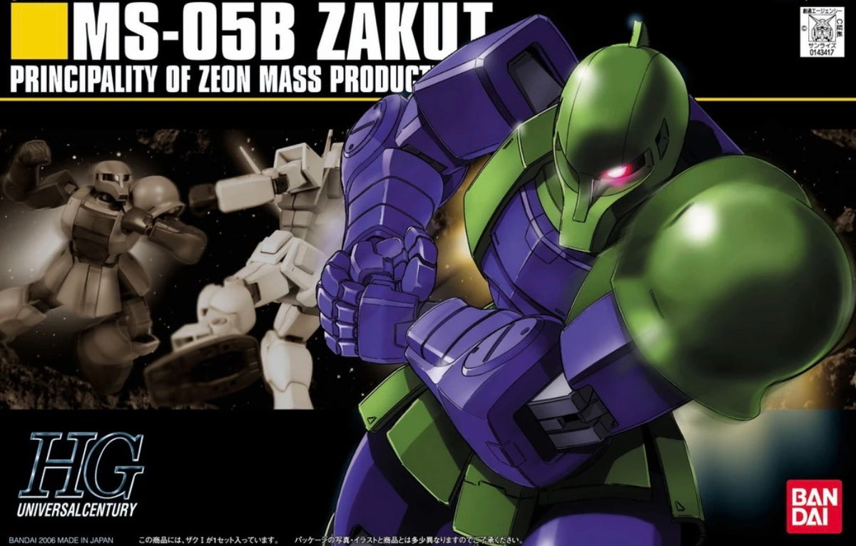 Gundam - Universal Century MS-05B Zaku I 1/144 [HG]
