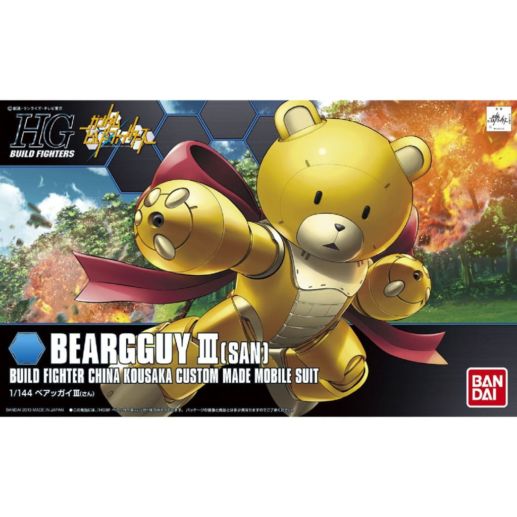 Gundam - Build Fighters Beargguy III San China Kousaka Custom 1/144 [HG]