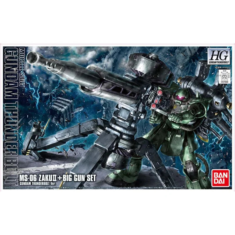Gundam - Zaku II + Big Gun Set Thunderbolt Ver. 1/144 [HG]