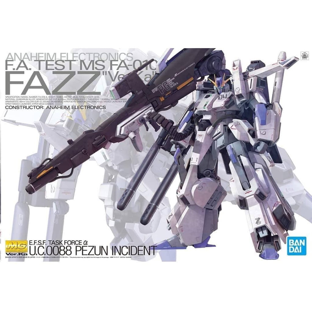 Gundam - Fazz Ver. Ka 1/100 [MG]