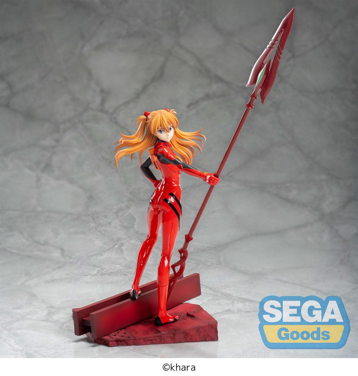 Figurine Evangelion - Asuka X Spear of Cassius Luminasta