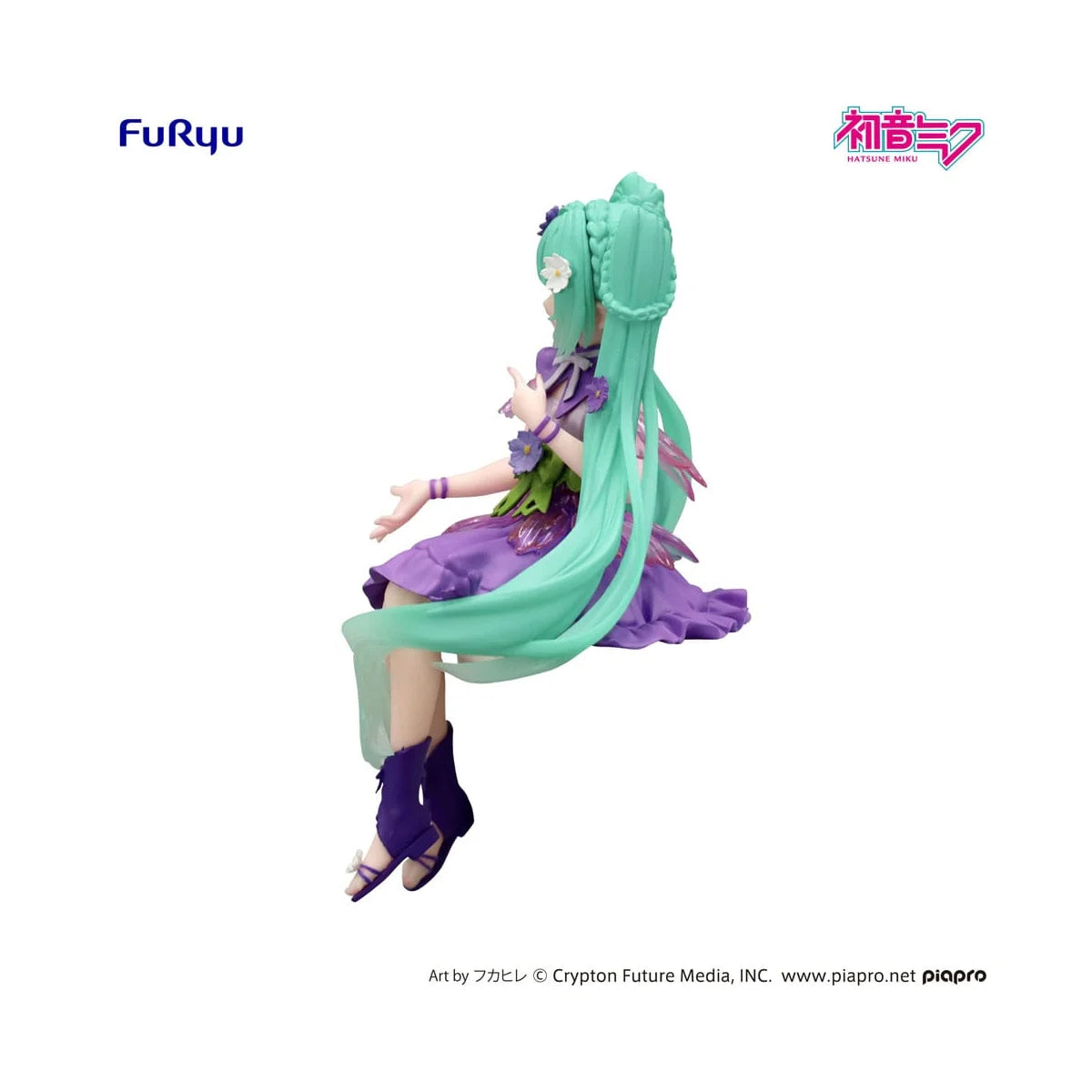 Figurine Hatsune Miku Flower Fairy Cosmos Purple Noodle Stopper