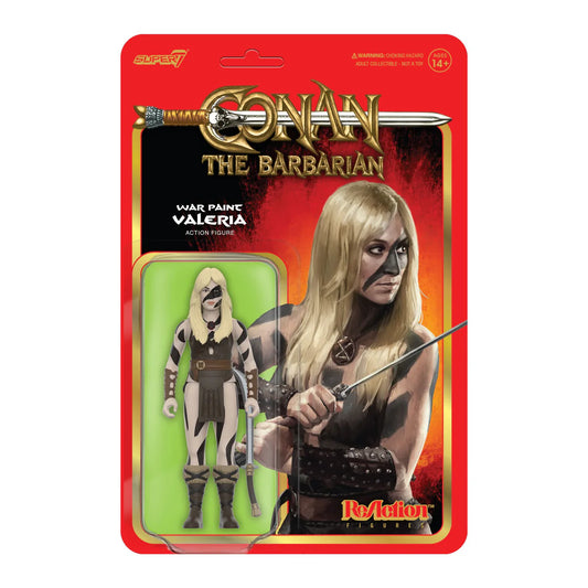 Figurine Conan le Barbare - Valeria War Paint ReAction Wave 02