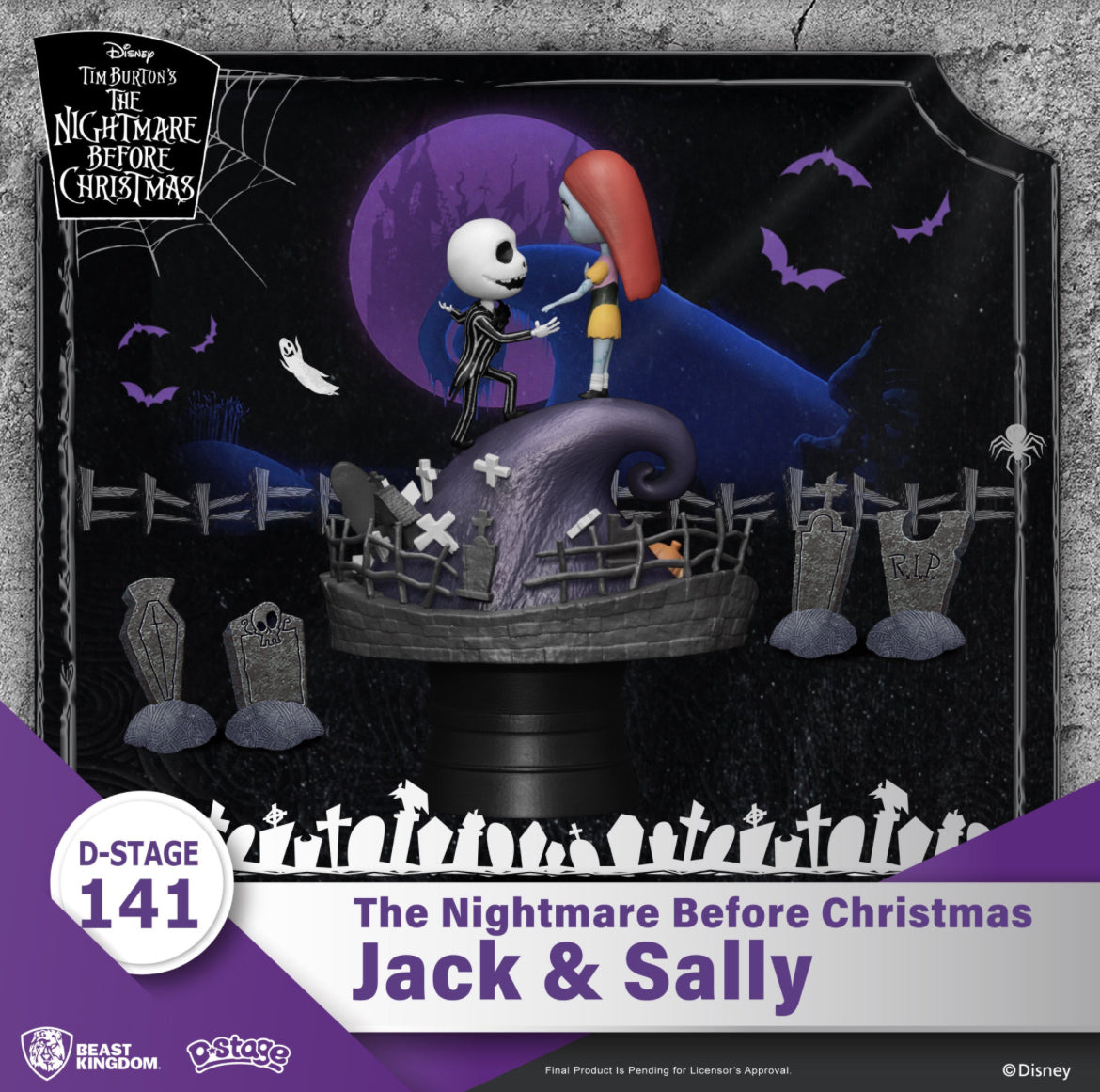 Figurine Disney - L’étrange Noël de Mr. Jack Jack & Sally D-Stage