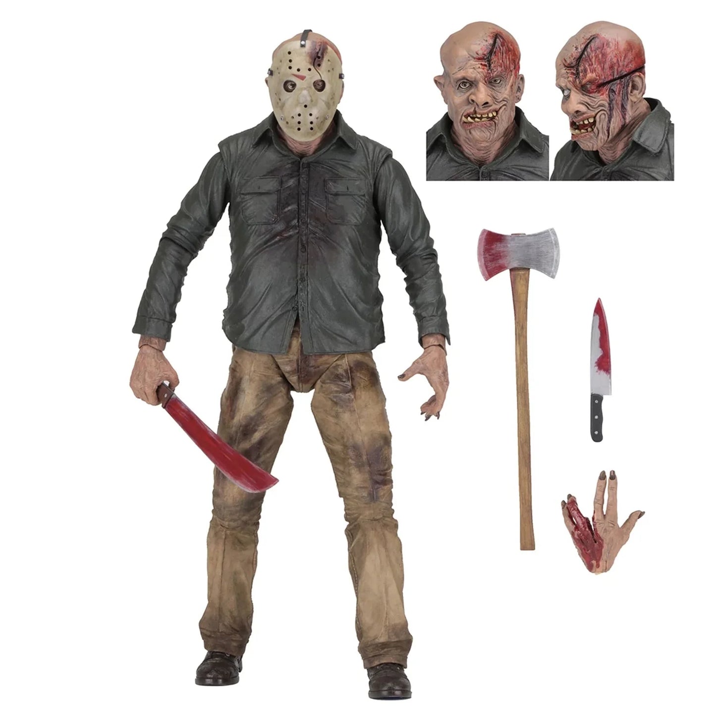 Figurine NECA - Vendredi 13 Chapitre Final Jason 1/4