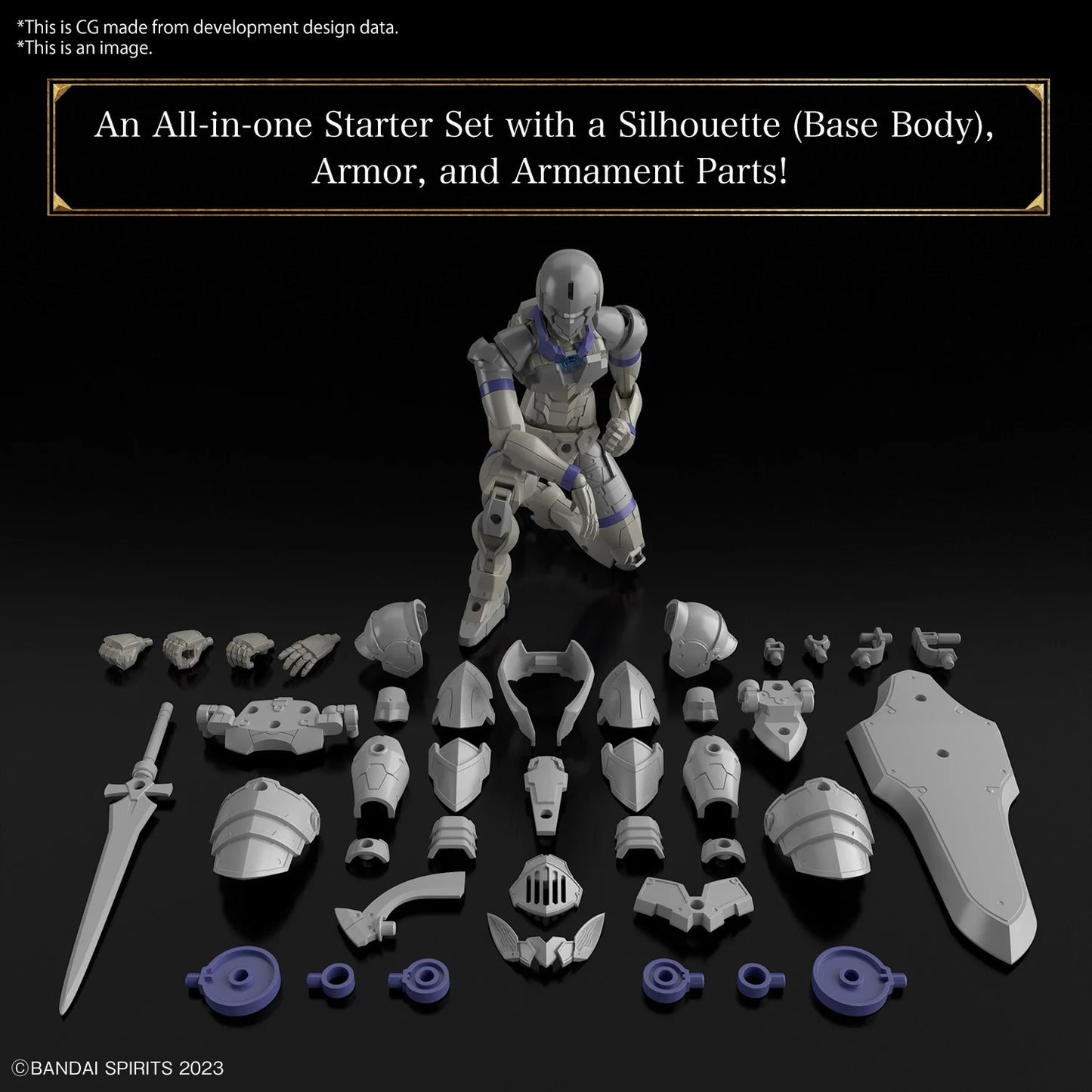 Maquette - 30MF Liber Knight Model Kit