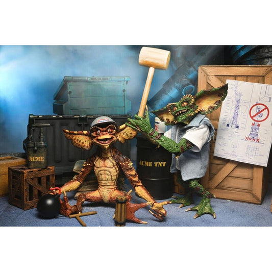 Figurine NECA - Gremlins 2 Ultimate Demolition Gremlins Pack de 2