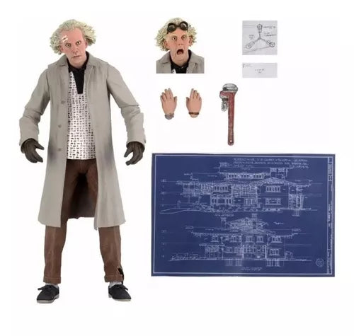 Figurine NECA - Back To The Future Doc Emett Brown