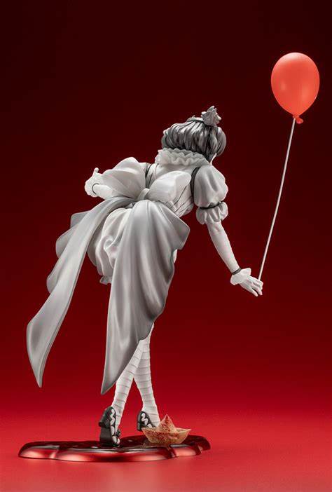 Figurine It - Pennywise Monochrome Ver. Bishoujo