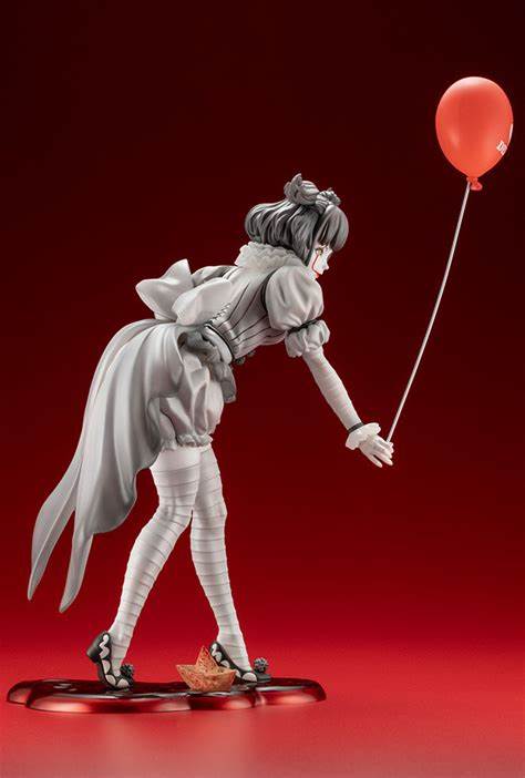 Figurine It - Pennywise Monochrome Ver. Bishoujo