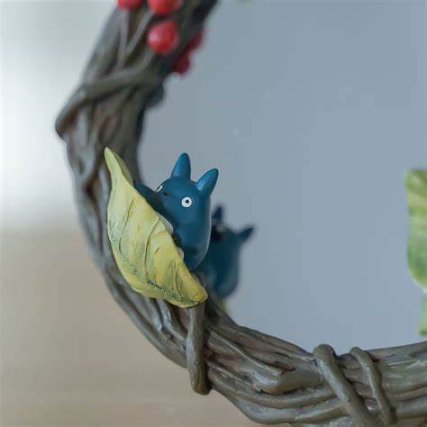 Mon Voisin Totoro - Miroir Totoro Guirlande de Fleurs